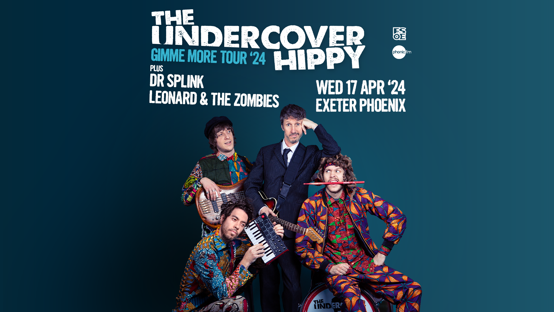 THE UNDERCOVER HIPPY + DR SPLINK + LEONARD & THE ZOMBIES | Phonic FM ...